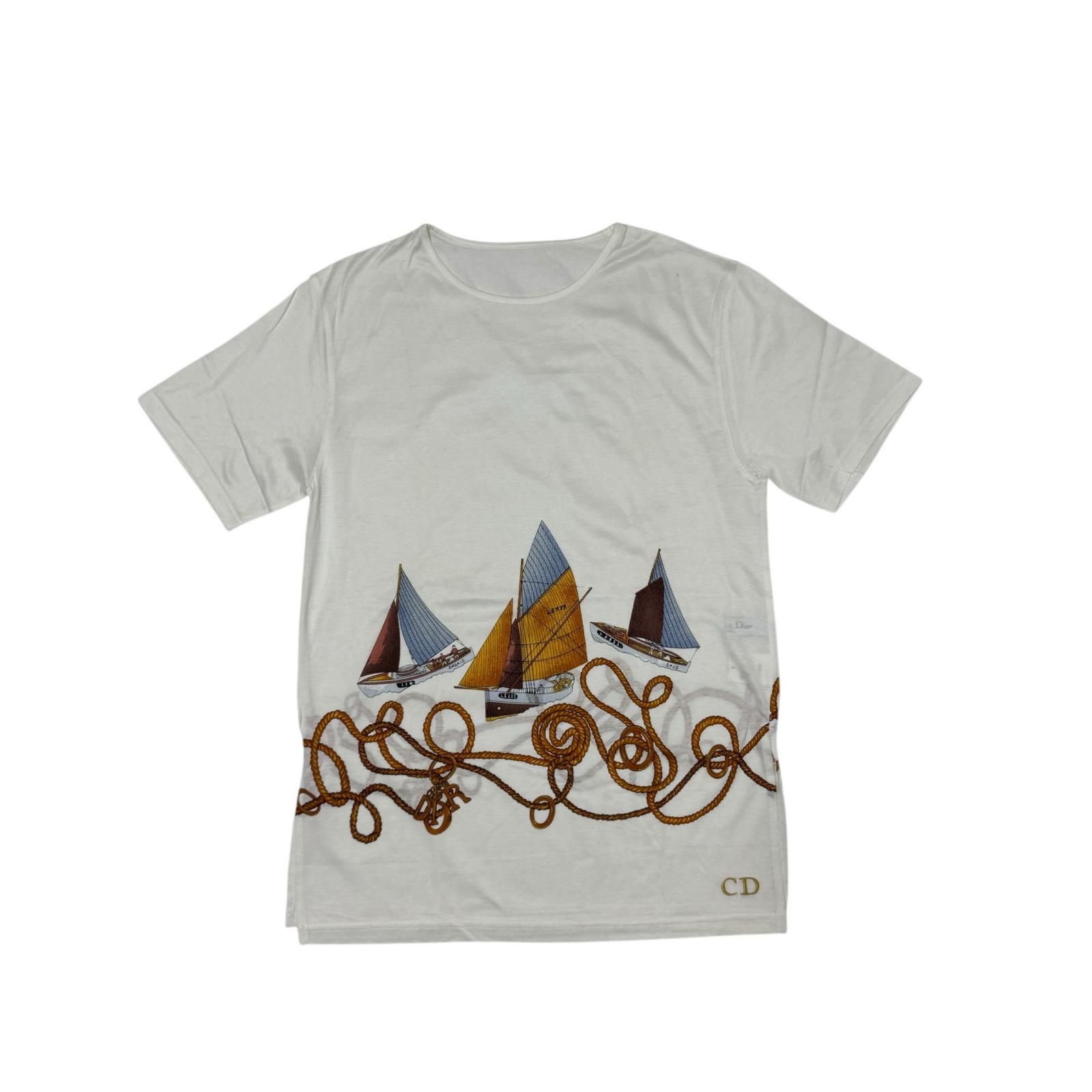 美品 ディオール DIOR Tシャツ スリット レディース