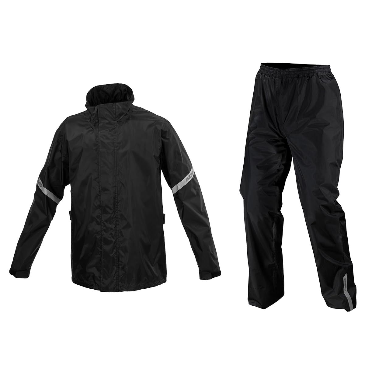 特価商品 [コミネ] バイク用 レインウエア RK-5433 スタンダードレインウェア Black 2XL