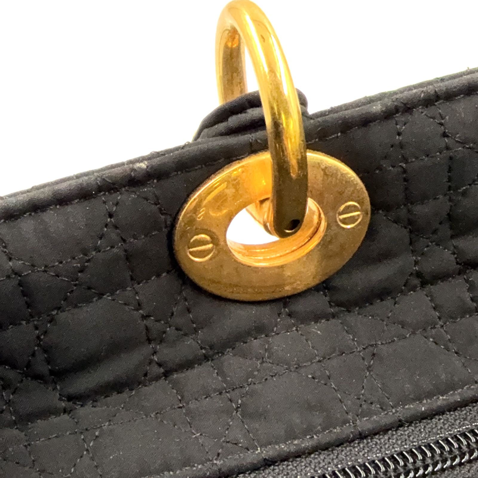 Christian Dior レディ ディオール カナージュ キルティング ナイロン