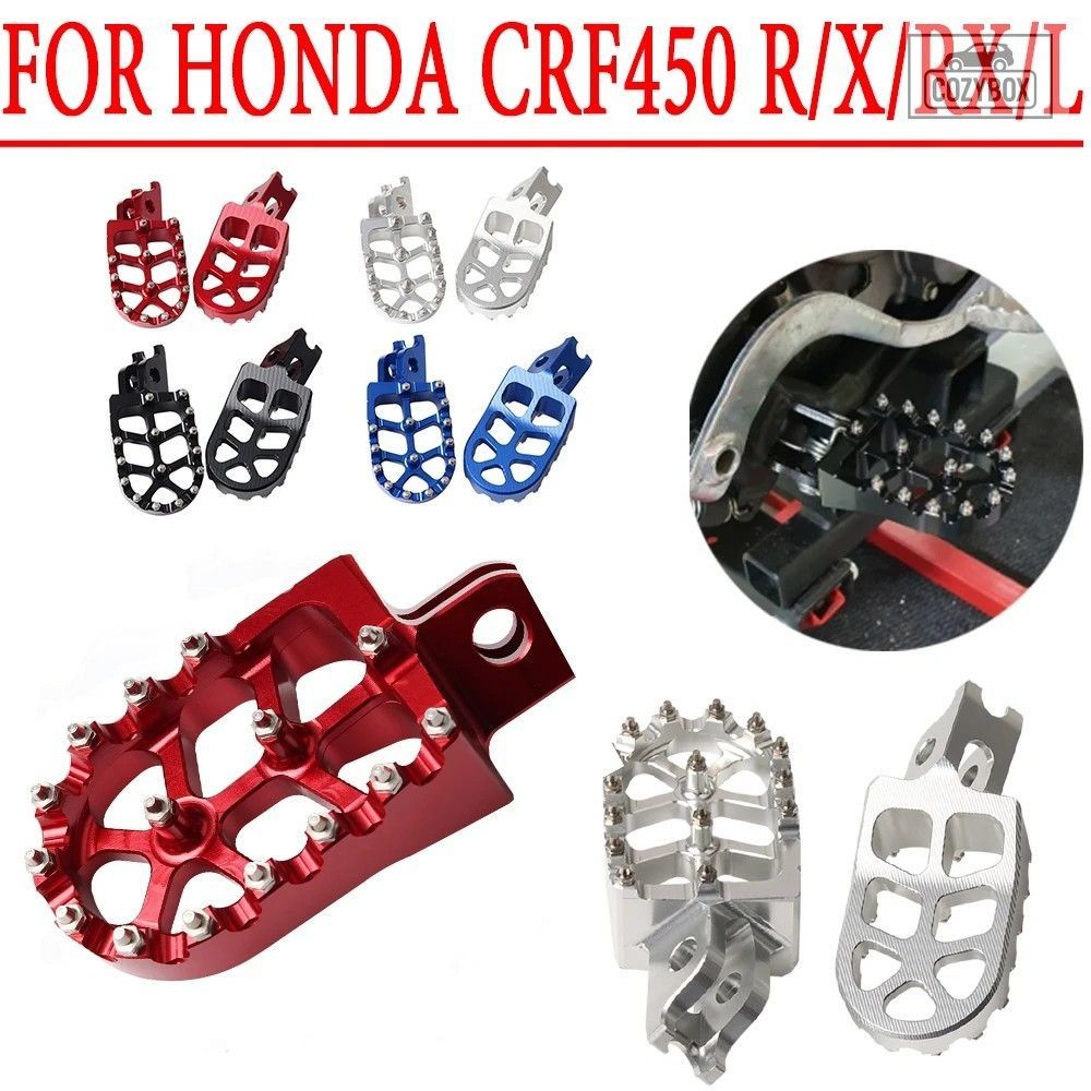 ホンダ CRF 450X 450R フットペグ CRF450R CRF450X 2007 2005 2008 2023 CRF 450L 450