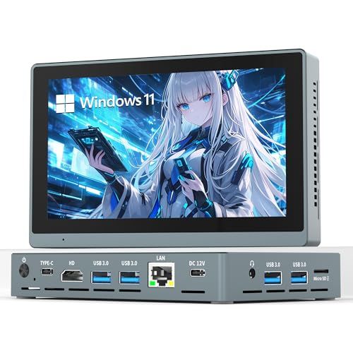 HigolePC ミニPC 5.5インチ画面付き タッチパネル搭載 Windows 11 Pro N5095 16GBメモリ 256GB 小型PC Mini PC HDMI 2.0 フル機能USB Type-C USB3.0×4 ギガビットL 89873550