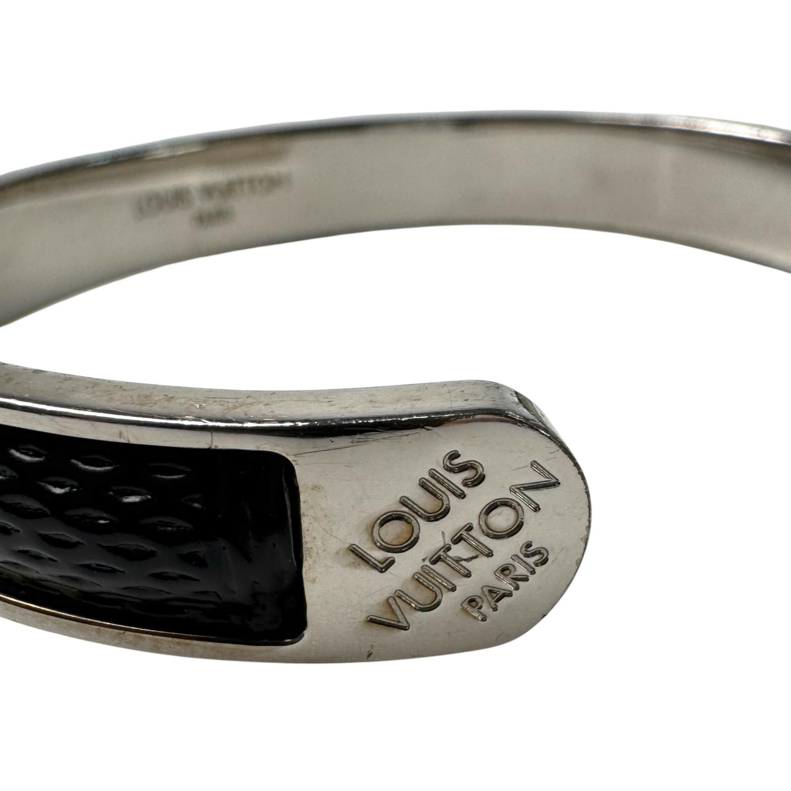 ルイ ヴィトン LOUIS VUITTON バングル ダミエ グラフィット LV レディース