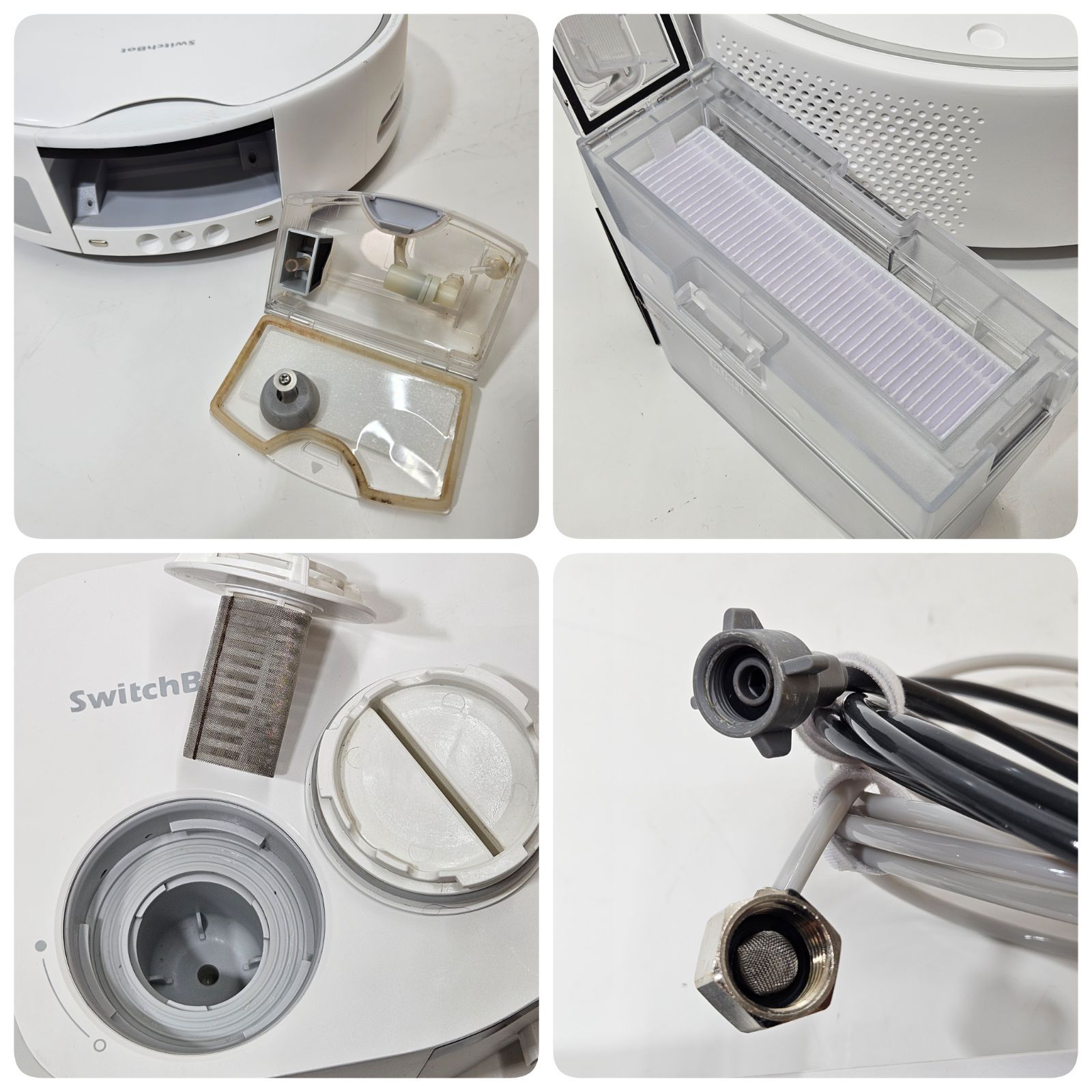 美品・動作確認済】SwitchBot S10 スイッチボット ロボット掃除機 / 水