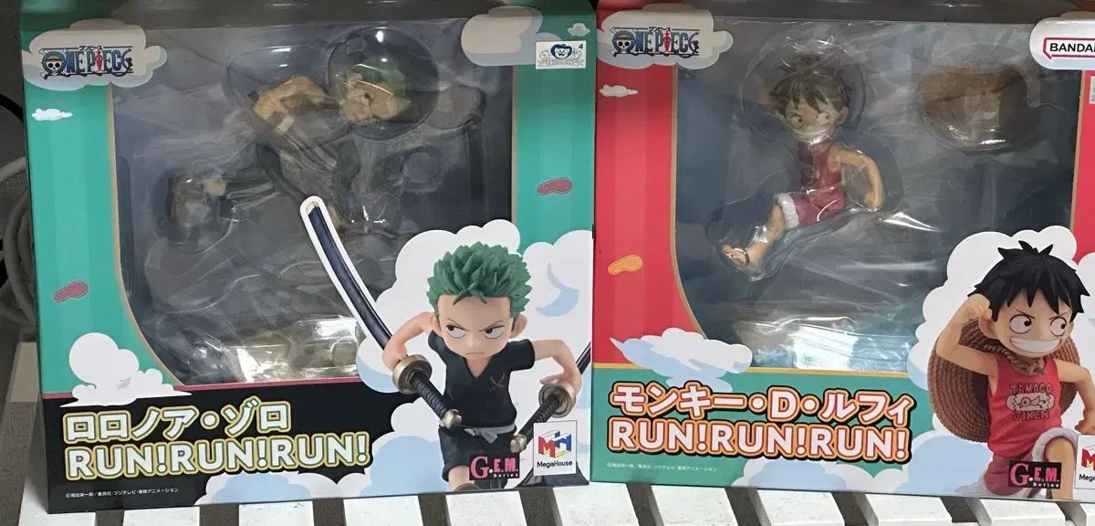 RUN RUN RUN ONE PIECE モンキー・D・ルフィ (ルフィ) ゾロ フィギュア