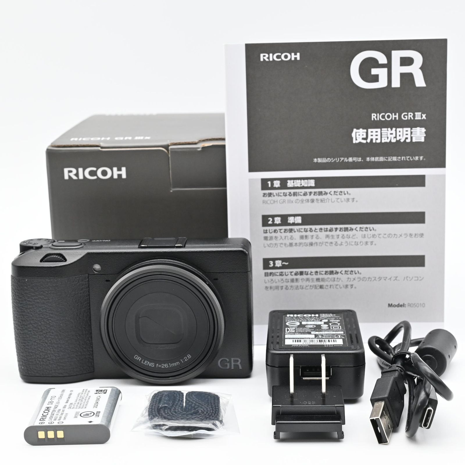 RICOH リコー GRⅢ GR3 コンバージョンレンズ　他セット　ショット数少 RICOH GR IIIx ショット数 5547回 - メルカリ