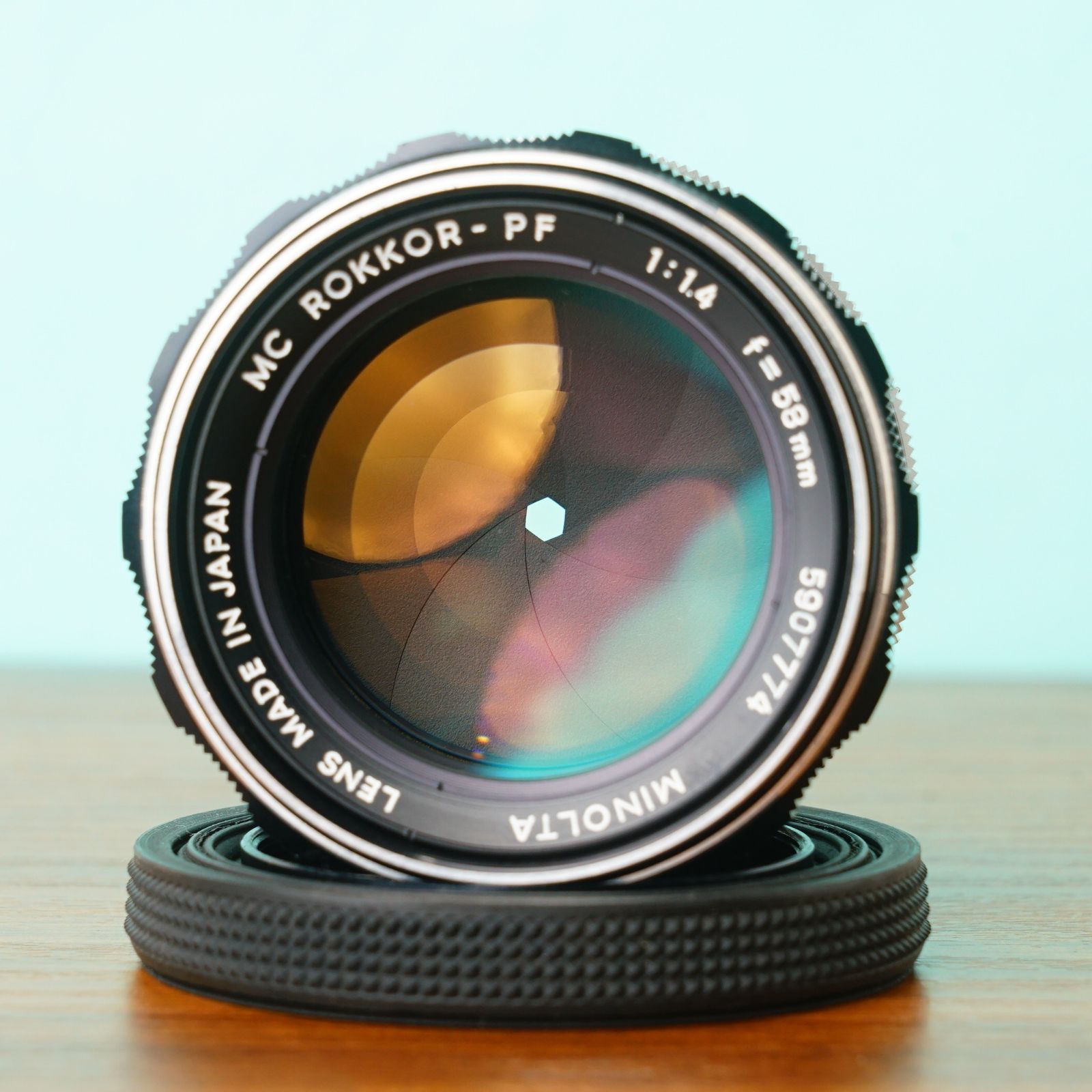ミノルタ MC ROKKOR-PF 58mm f1.4 オールドレンズ 281 - メルカリ