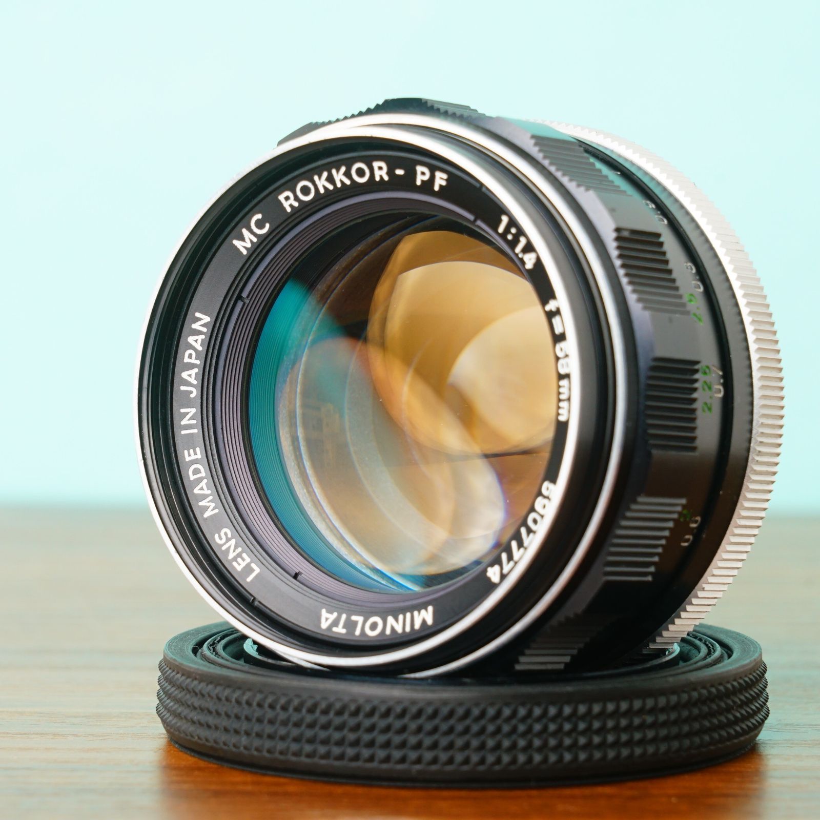 ミノルタ MC ROKKOR-PF 58mm f1.4 オールドレンズ 281 - メルカリ