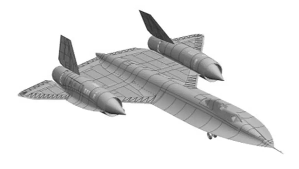 【新品】プラモデル 1/48 ロッキード SR-71B ブラックバード [03751]