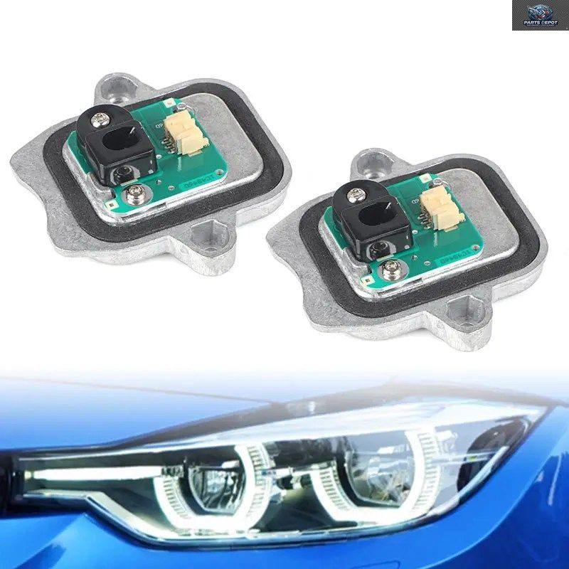 3ピンLEDヘッドライトエンジェルアイDRLモジュールランプ BMW F30 F31 F35 LCI 2014 - 18 デイタイムランニングライト 63117419610