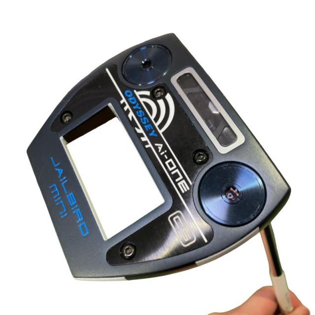【中古】 オデッセイ Ai-ONE JAILBIRD MINI S 33インチ パター PT STROKE LAB 90 スチール (フレックスその他) メンズ 男性用 右利き 右用 Bランク ゴルフクラブ