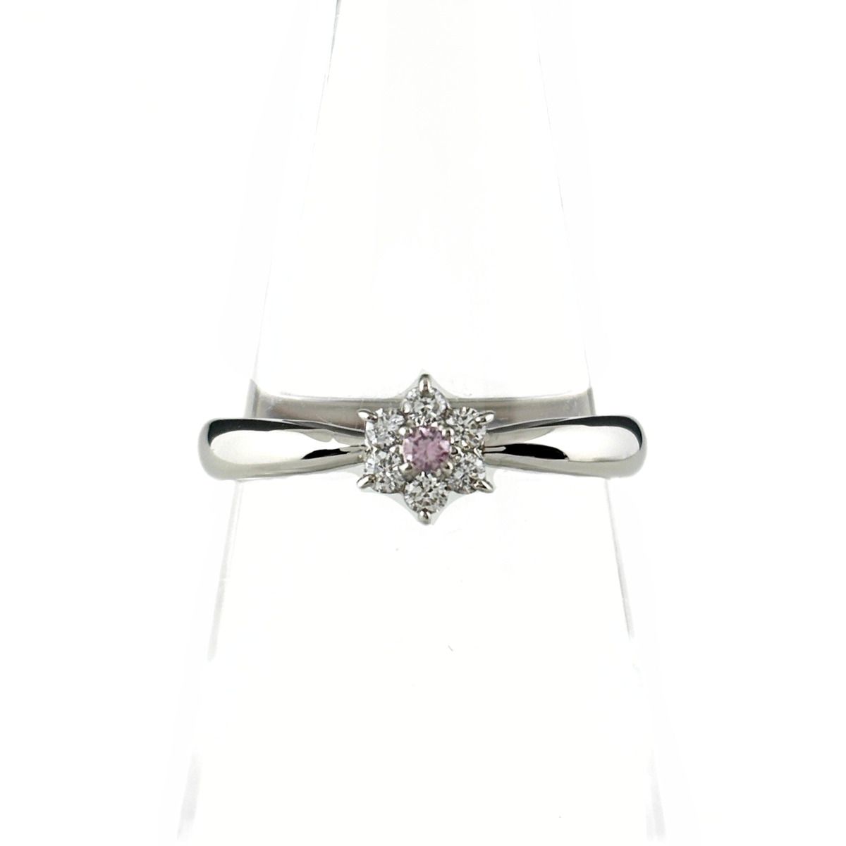 スタージュエリー STAR JEWELRY メレダイヤ リング プラチナ 指輪 リング 9号 Pt900 ダイヤモンド レディース 【中古】