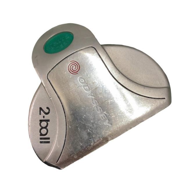 【中古】 オデッセイ WHITE STEEL 2・ball 34インチ パター PT スチール (フレックスその他) メンズ 男性用 右利き 右用 Dランク ゴルフクラブ