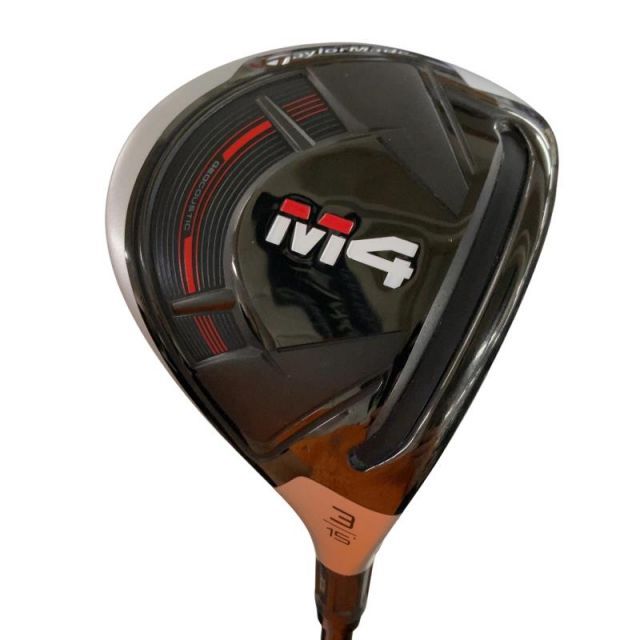 【中古】 テーラーメイド M4(2021) 3W フェアウェイウッド FW Fujikura ATMOS Red 5 (フレックスR) メンズ 男性用 右利き 右用 Bランク ゴルフクラブ