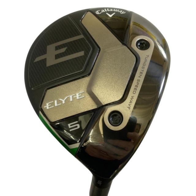 【中古】 キャロウェイ ELYTE 5W フェアウェイウッド FW VENTUS GREEN 50 for CW(ELYTE FW) (フレックスSR) メンズ 男性用 右利き 右用 Cランク ゴルフクラブ