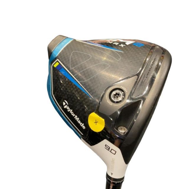 【中古】 テーラーメイド SIM2 MAX 9° ドライバー DR 純正特注シャフト (フレックスX) メンズ 男性用 右利き 右用 Cランク ゴルフクラブ