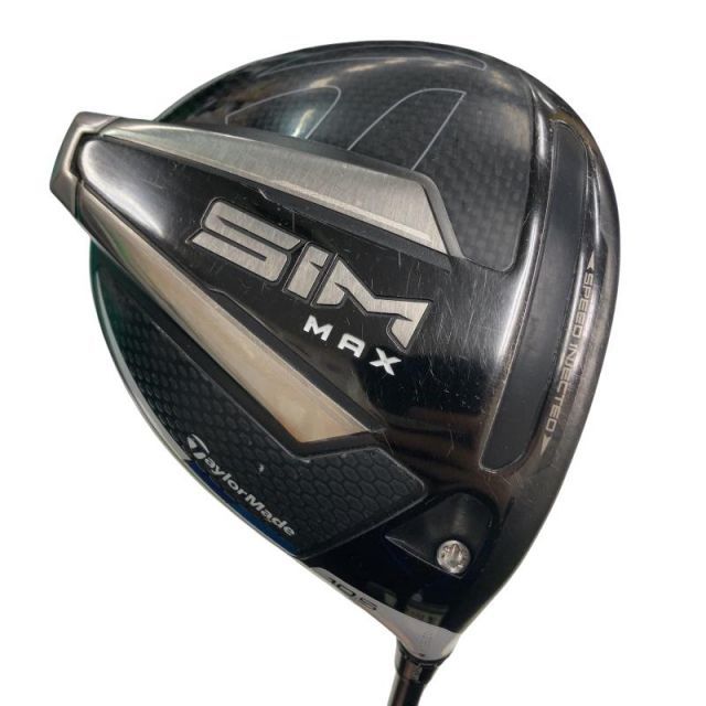 【中古】 テーラーメイド SIM MAX 10.5° ドライバー DR TENSEI BLUE TM50(DR) (フレックスSR) メンズ 男性用 右利き 右用 Cランク ゴルフクラブ