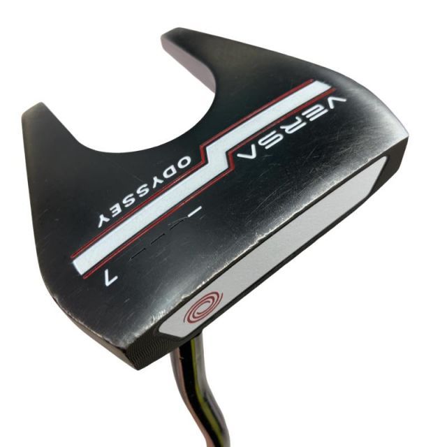 【中古】 オデッセイ VERSA #7 ブラック(ホリゾンタル) 34インチ パター PT スチール (フレックスその他) メンズ 男性用 右利き 右用 Dランク ゴルフクラブ