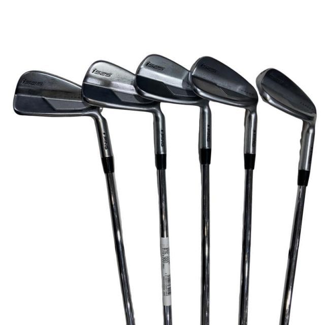 【中古】 ピン i525 5S アイアンセット IR 純正特注シャフト (フレックスS) メンズ 男性用 右利き 右用 Bランク ゴルフクラブ
