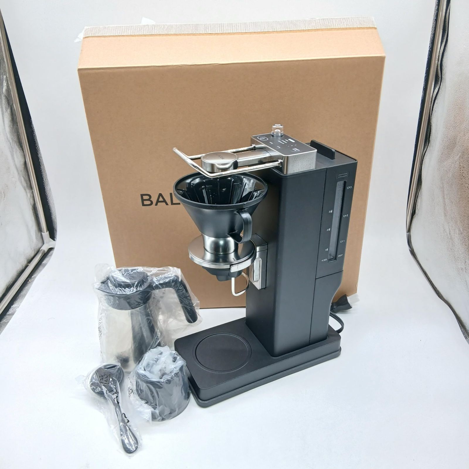 No.6056 バルミューダ ザ・ブリュー コーヒーメーカー BALMUDA The Brew K06A-BK