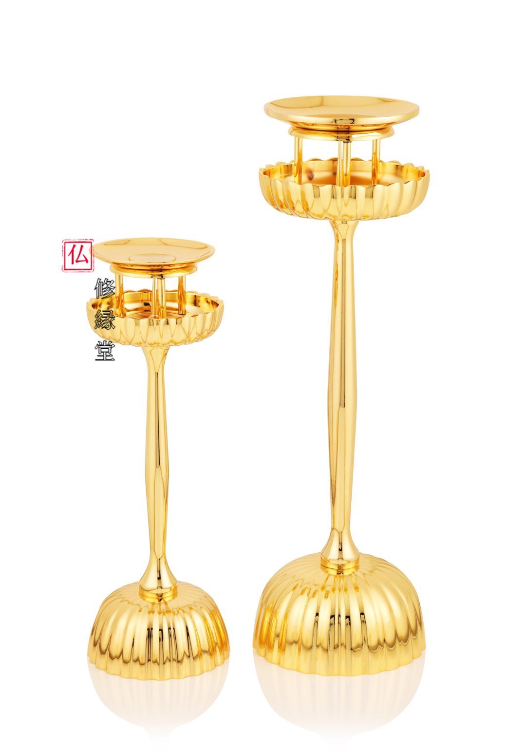 【修縁堂】密教法具 菊壇灯 寺院用仏具 金剛降魔法器仏具 修縁堂】密教法具 菊壇灯 寺院用仏具 金剛降魔法器