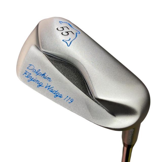 【中古】 キャスコ Dolphin Flying Wedge DFW-119 55° 34インチ(ジャンボグリップ) ウェッジ WG Dolphin オリジナルスチール (フレックスその他) メンズ 男性用 右利き 右用 Bランク ゴルフクラブ