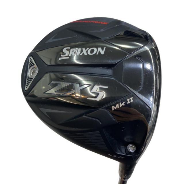 【中古】 ダンロップ SRIXON ZX5 Mk II 10.5° ドライバー DR 純正特注シャフト (フレックスS) メンズ 男性用 右利き 右用 Bランク ゴルフクラブ