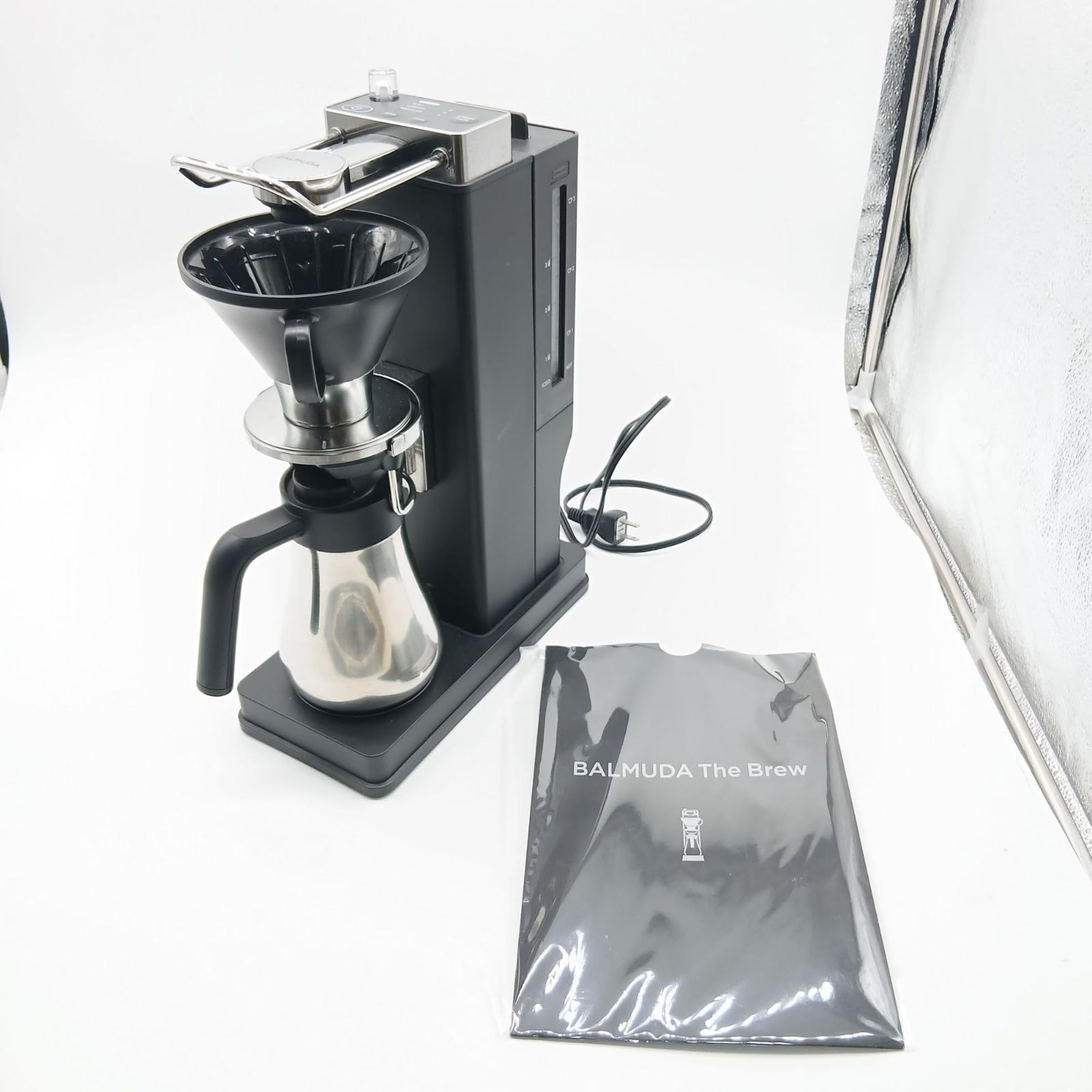 No.6057 バルミューダ ザ・ブリュー コーヒーメーカー BALMUDA The Brew K06A-BK