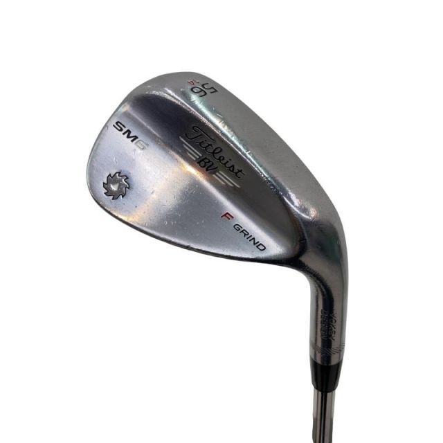 【中古】 タイトリスト VOKEY SPIN MILLED SM6 ツアークロム 56°/14°F ウェッジ WG NS PRO 950GH (フレックスS) メンズ 男性用 右利き 右用 Cランク ゴルフクラブ