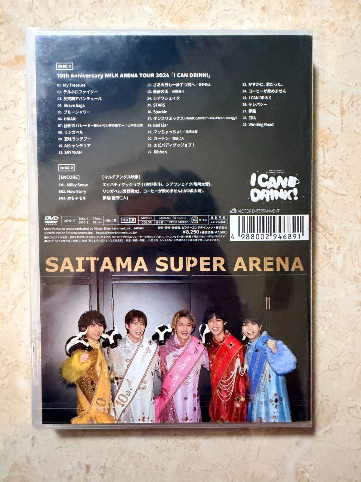 10th Anniversary M!LK ARENA TOUR 2024 「I CAN DRINK!」 [通常盤