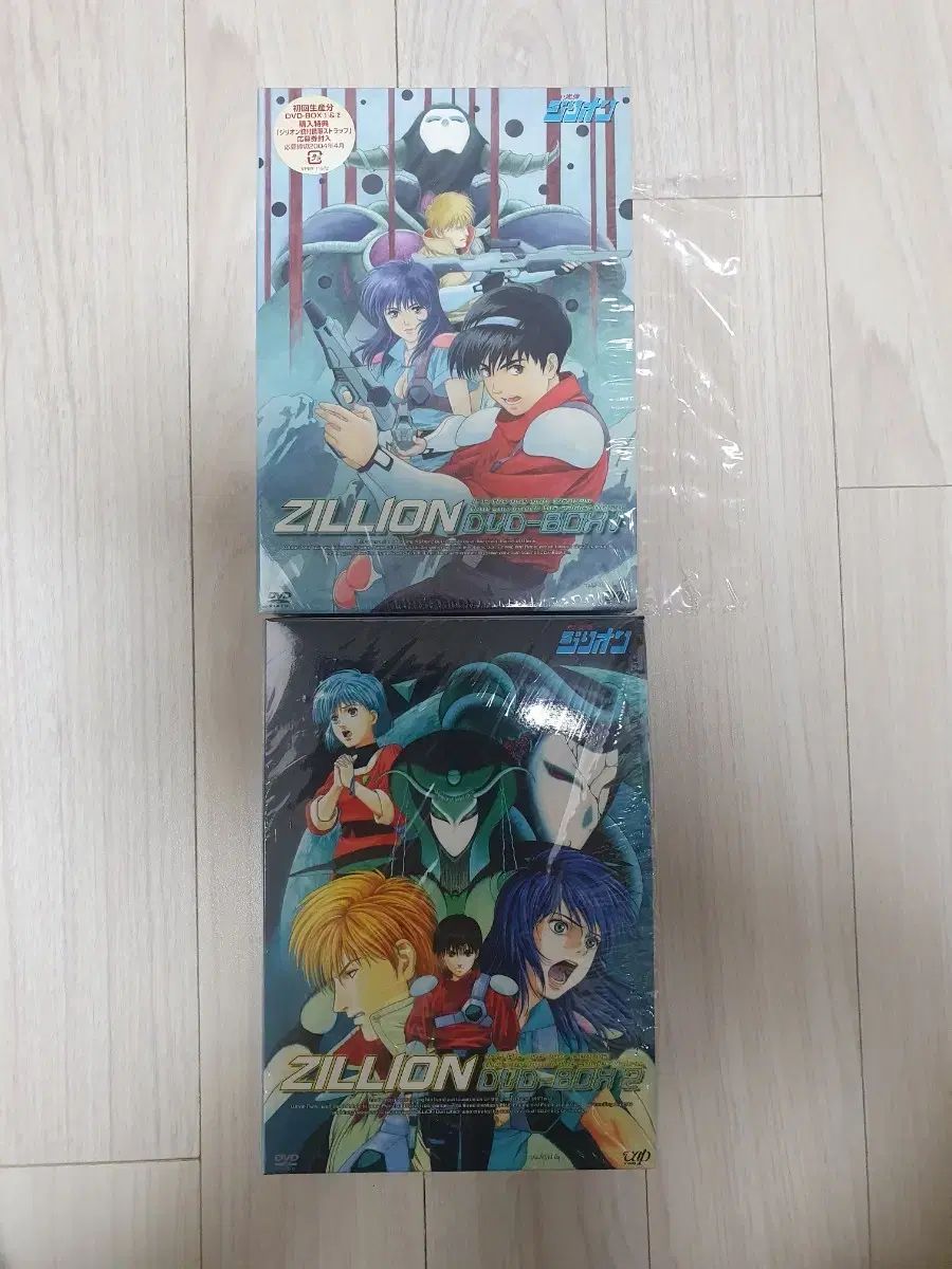赤光弾 ジリオン DVD ー BOX1 ／ 2 （日本版 - 日本） 家庭用)
