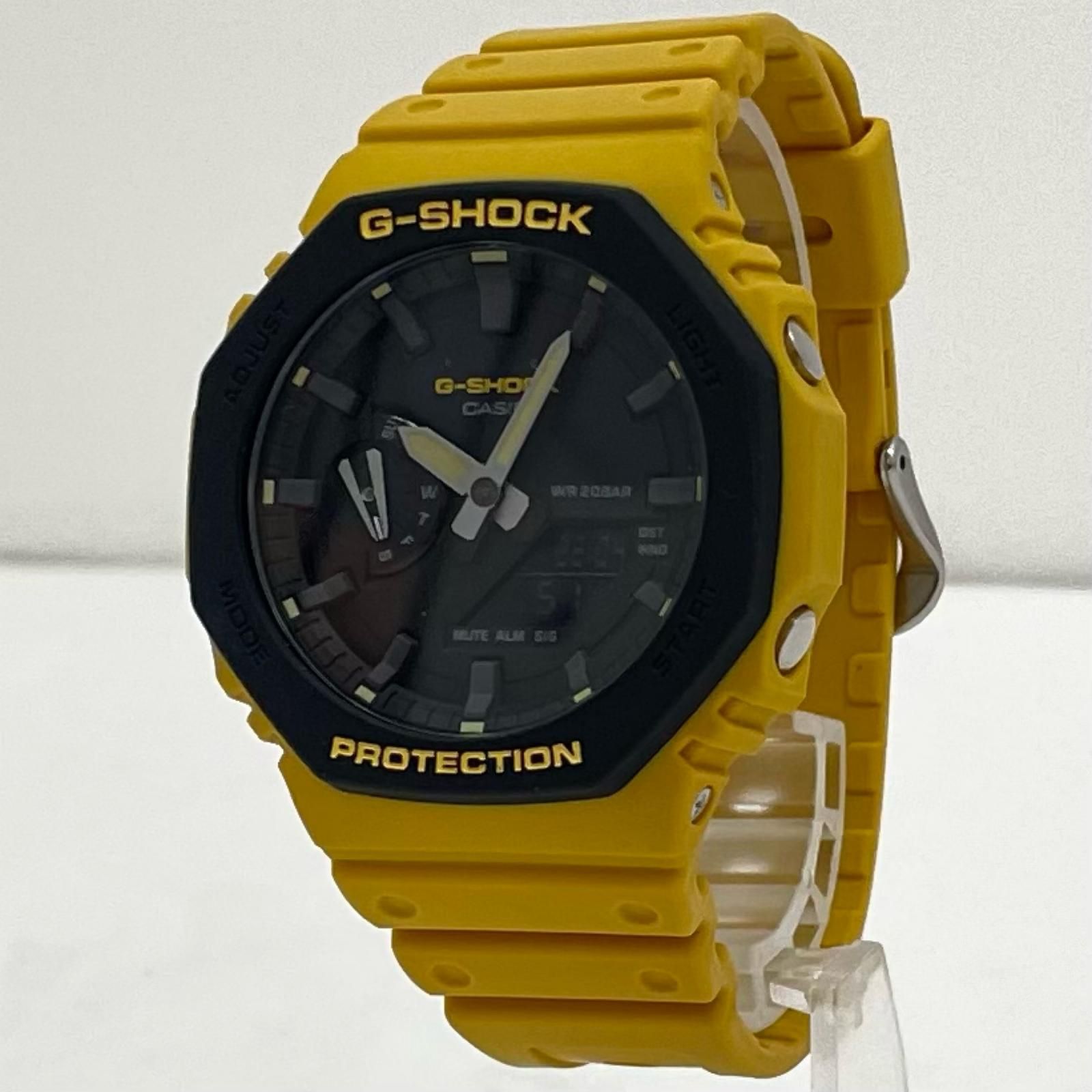 【尾張小牧店】 中古 G-SHOCK | ジーショック 腕時計 ブラック 　GA-2100SU-9AJF 2100シリーズ【131】