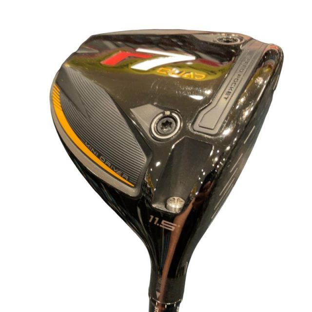 【中古】 テーラーメイド r7quad MINI DRIVER 11.5° ドライバー DR r7QMD Diamana SILVER TM55 (フレックスS) メンズ 男性用 右利き 右用 Cランク ゴルフクラブ