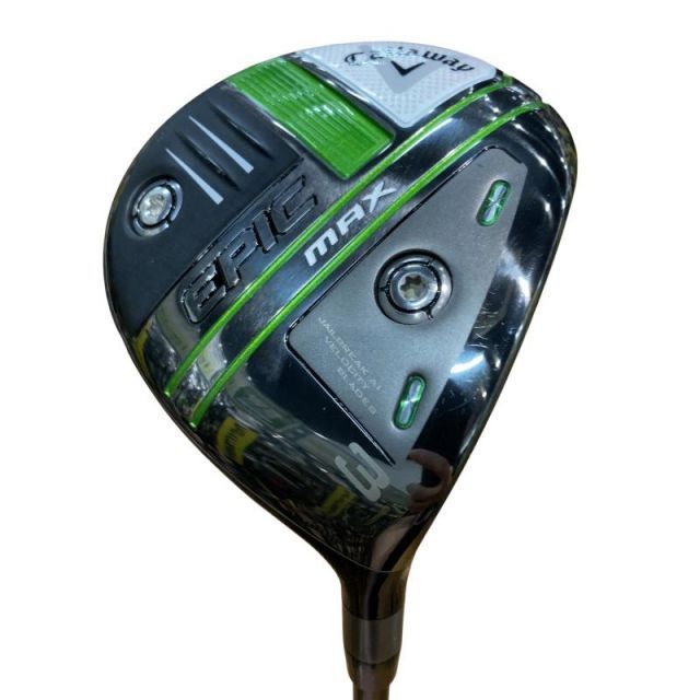 【中古】 キャロウェイ EPIC MAX 3W フェアウェイウッド FW Diamana 40 for CW(2021 EPIC FW) (フレックスS) メンズ 男性用 右利き 右用 Cランク ゴルフクラブ