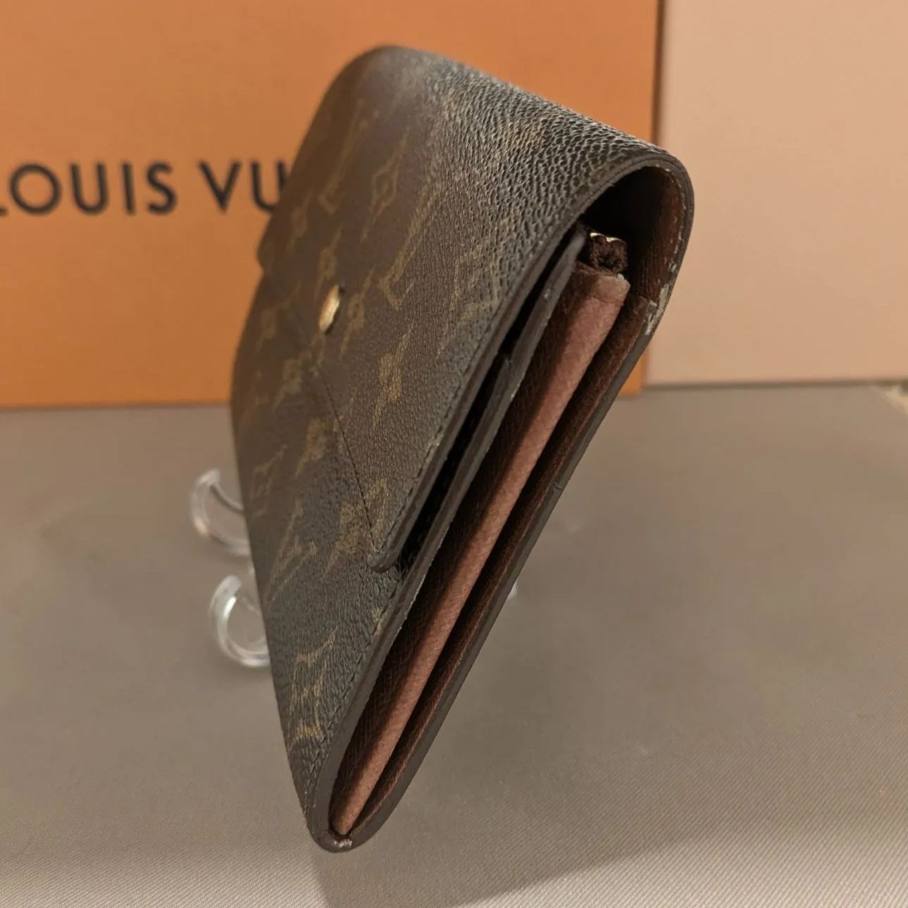 美品☆Louis Vuitton ルイヴィトン モノグラム ポシェット・ポルトモネ 