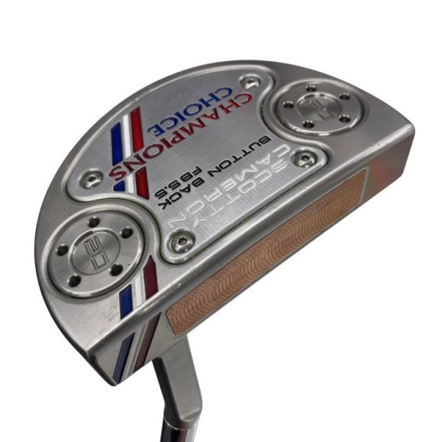 【中古】 タイトリスト SCOTTY CAMERON CHAMPIONS CHOICE BUTTON BACK FLOWBACK 5.5 33インチ パター PT スチール (フレックスその他) メンズ 男性用 右利き 右用 Cランク ゴルフクラブ