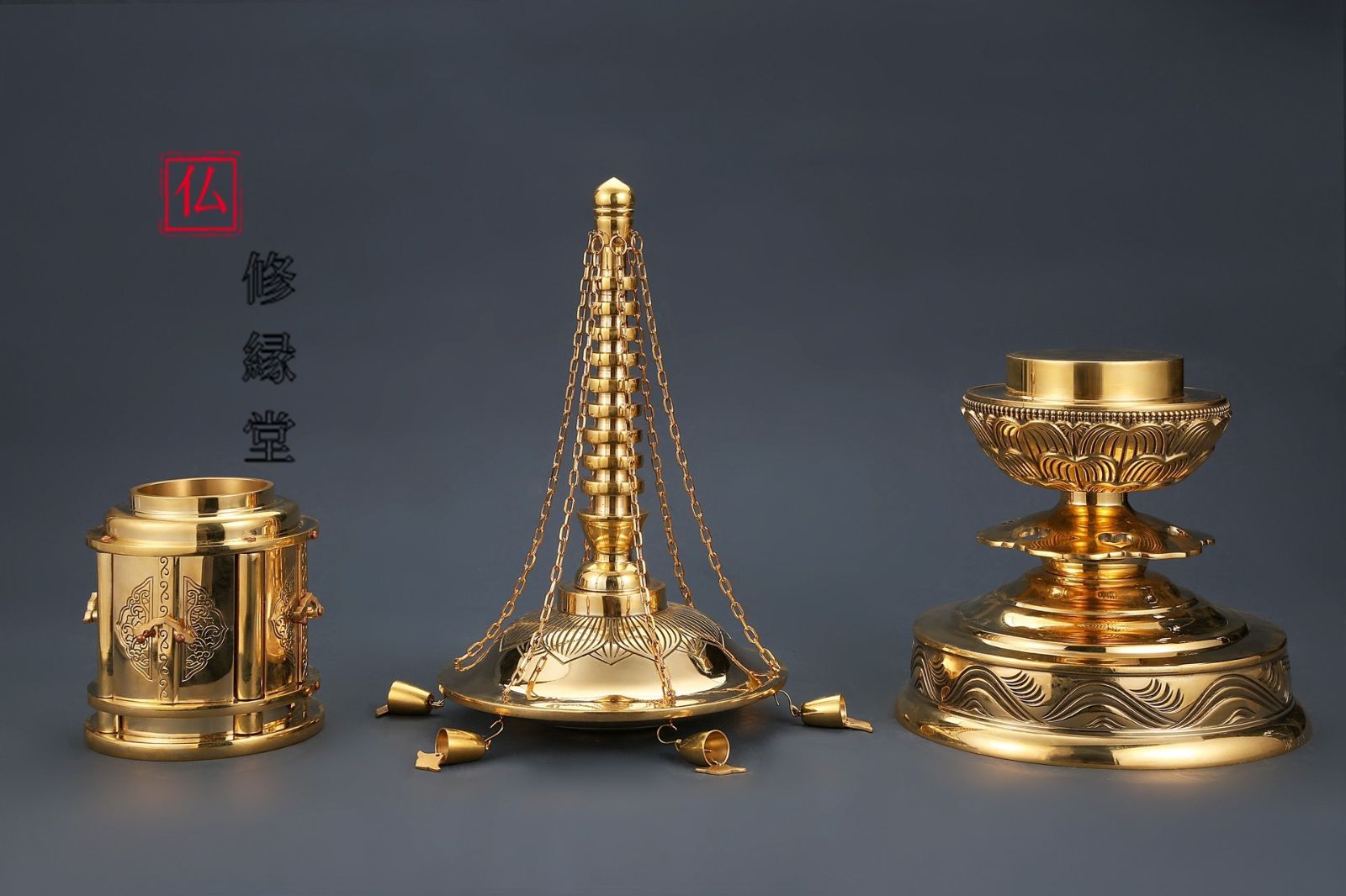 【修縁堂】トランペット舎利が舎利塔に入る 壇上丸塔 vajra 密教法具古美術品 修縁堂】トランペット 舎利が舎利塔に入る 壇上丸塔 vajra 密教法具古