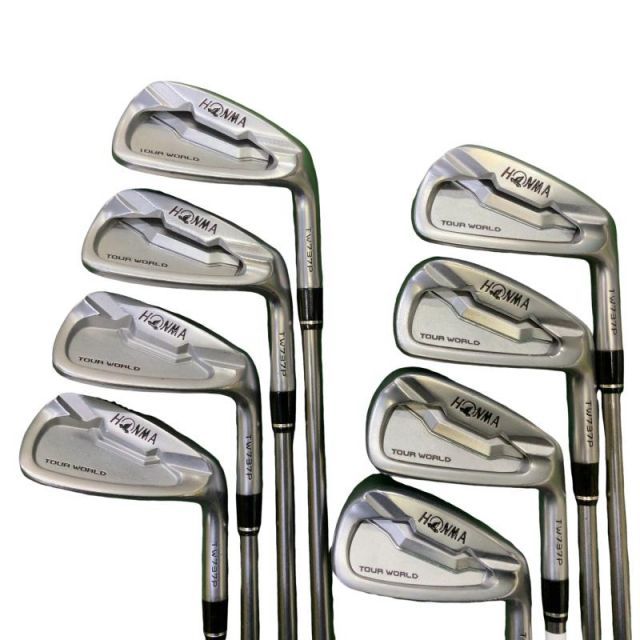 【中古】 本間ゴルフ TOUR WORLD TW737P 8S アイアンセット IR VIZARD IB85 (フレックスSR) メンズ 男性用 右利き 右用 Cランク ゴルフクラブ