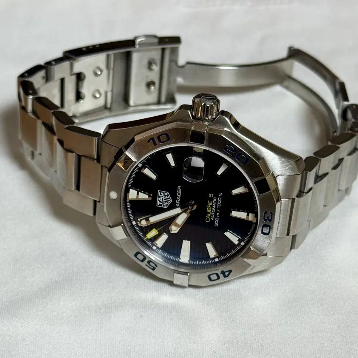 タグ・ホイヤー アクアレーサー オートマティック スチールデニム版 41mm
