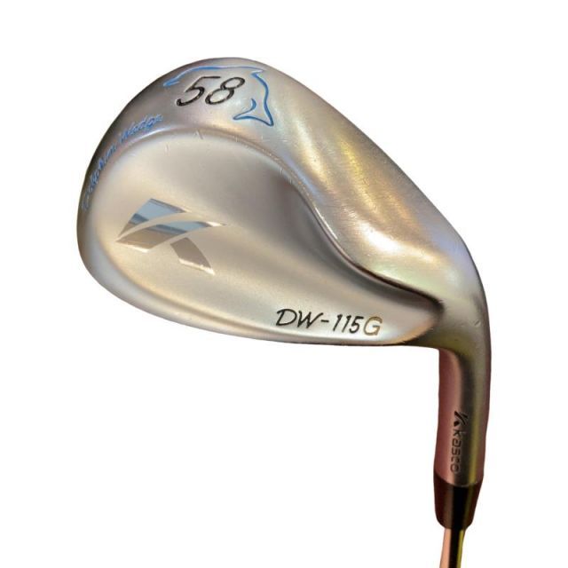 【中古】 キャスコ Dolphin Wedge DW-115G 58° ウェッジ WG NS PRO 750GH (フレックスR) メンズ 男性用 右利き 右用 Dランク ゴルフクラブ