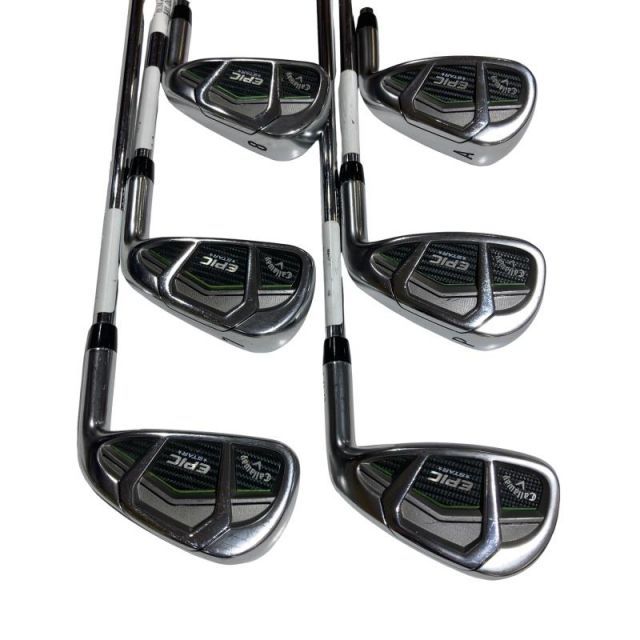 【中古】 キャロウェイ EPIC STAR 7S アイアンセット IR NS PRO ZELOS 7 (フレックスS) メンズ 男性用 右利き 右用 Cランク ゴルフクラブ 31,993円