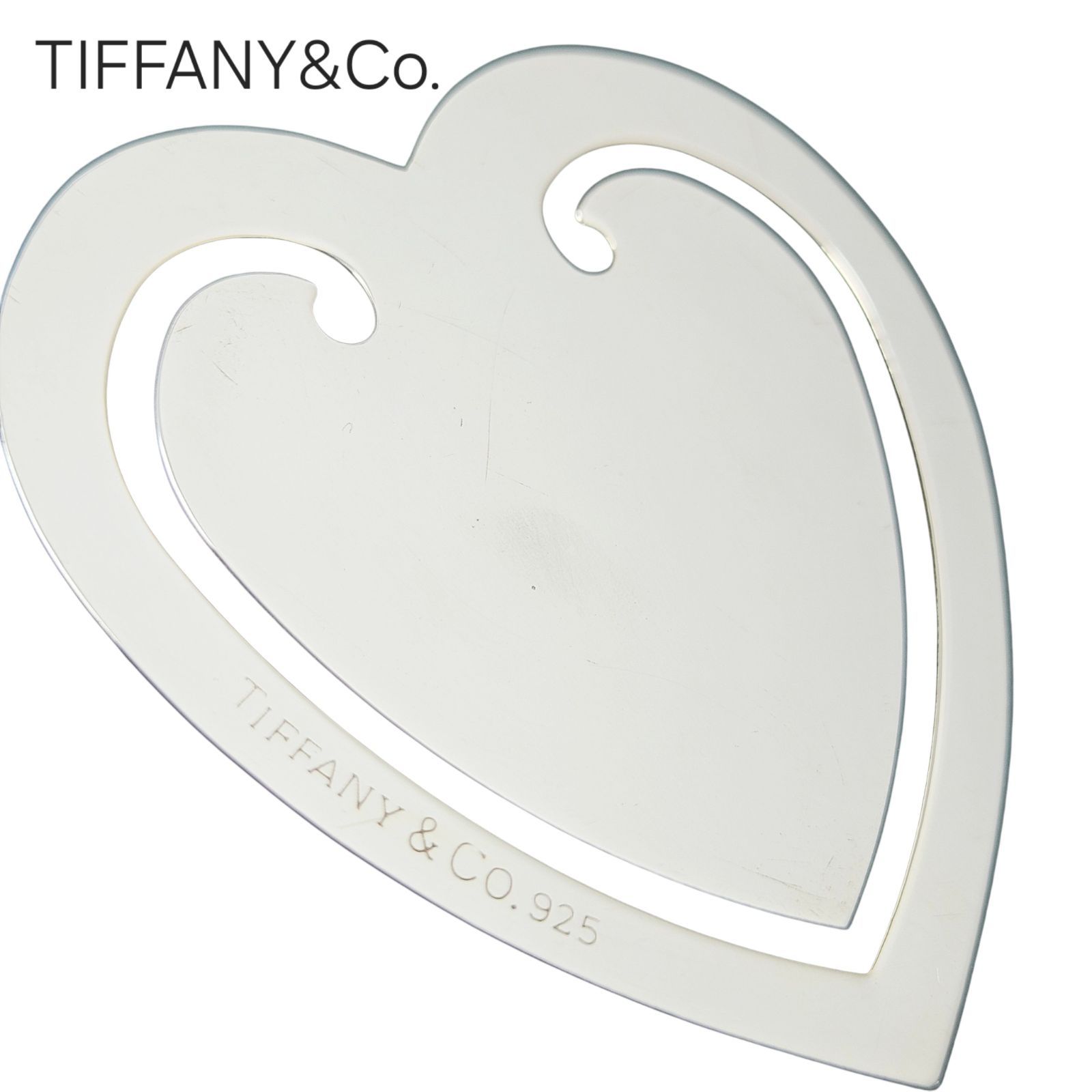 TIFFANY&Co. マネークリップ ブックマーカー ハート SV925