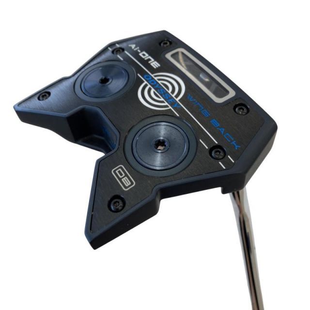 【中古】 オデッセイ Ai-ONE WING BACK DB 34インチ パター PT STROKE LAB 90 スチール (フレックスその他) メンズ 男性用 右利き 右用 Bランク ゴルフクラブ