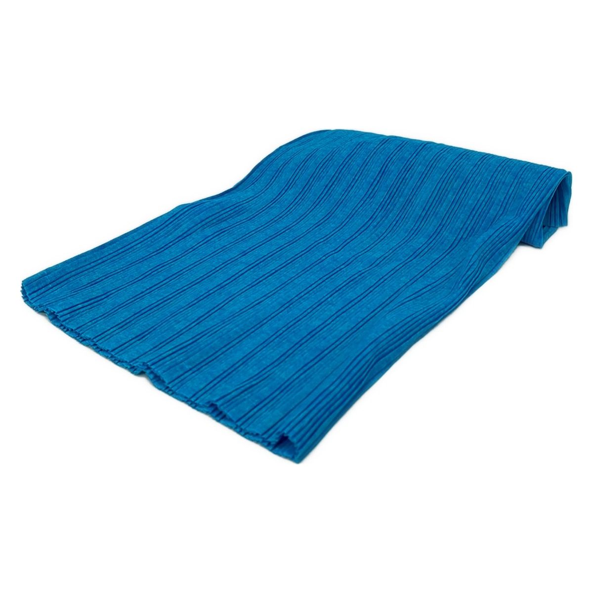 PLEATS PLEASE(プリーツプリーズ) マフラー美品 ブルー スヌード/プリーツ 11,704円
