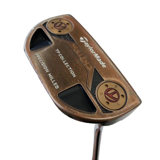 【中古】 テーラーメイド TP COLLECTION BLACK COPPER MULLEN 2 34インチ(スーパーストローク) パター PT スチール (フレックスその他) メンズ 男性用 右利き 右用 Cランク ゴルフクラブ 9,282円