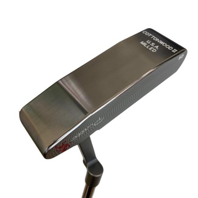 【中古】 Piretti Piretti RISING SUN COTTONWOOD II CS 34インチ パター PT スチール (フレックスその他) メンズ 男性用 右利き 右用 Bランク ゴルフクラブ