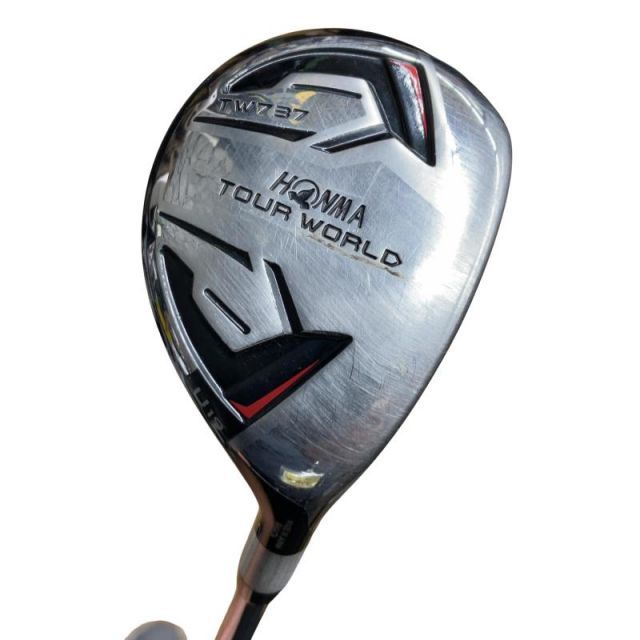 【中古】 本間ゴルフ TOUR WORLD TW737 19° ユーティリティ UT 純正特注シャフト (フレックスS) メンズ 男性用 右利き 右用 Cランク ゴルフクラブ