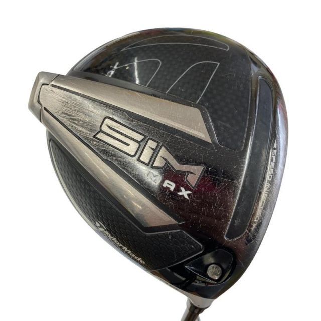 【中古】 テーラーメイド SIM MAX 9° ドライバー DR TENSEI BLUE TM50(DR) (フレックスR) メンズ 男性用 右利き 右用 Cランク ゴルフクラブ