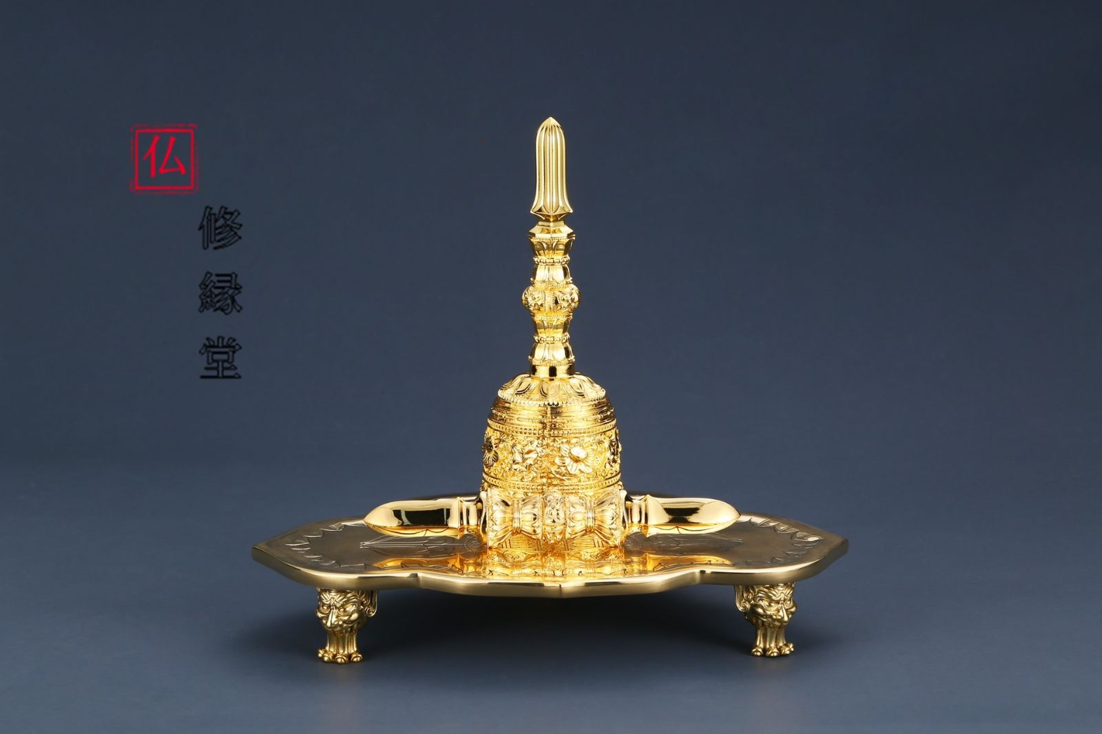 【修縁堂】真言密教 仏具 大きいサイズ 30CM独鈷杵 金剛降魔法器仏具 お勧め特集】 【修縁堂】真言密教 仏具 大きいサイズ 30CM独鈷杵 金剛