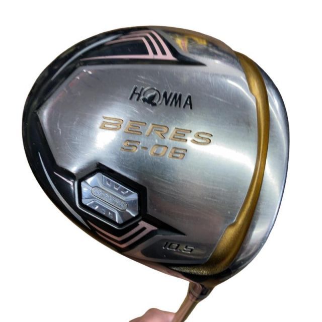 【中古】 本間ゴルフ BERES S-06 10.5° ドライバー DR 3S ARMRQX 47(ドライバー) (フレックスR) メンズ 男性用 右利き 右用 Cランク ゴルフクラブ