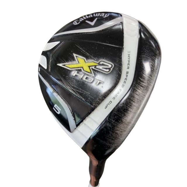 【中古】 キャロウェイ X2 HOT 5W フェアウェイウッド FW X2 HOT(フェアウェイ) (フレックスS) メンズ 男性用 右利き 右用 Cランク ゴルフクラブ